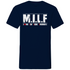 MILF man ich liebe Freibier - Herren V-Neck Shirt Navy