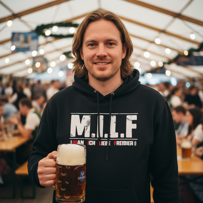 MILF man ich liebe Freibier - Unisex Hoodie