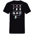 Mir egal welche Hautfarbe du hast - Herren V-Neck Shirt Black