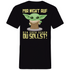 Mir nicht auf den Sack gehen du sollst Baby Yoda Grogu - Herren V-Neck Shirt Black