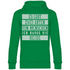 Es gibt zwei Arten von Menschen - Unisex Hoodie Kelly Green
