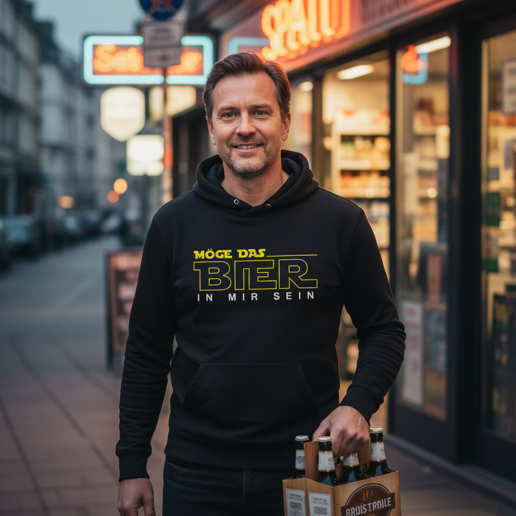 Möge das Bier in mir sein - Star Wars - Unisex Hoodie