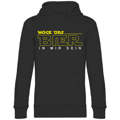 Möge das Bier in mir sein - Star Wars - Unisex Hoodie Black