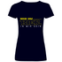 Möge das Bier in mir sein - Star Wars - V-Neck Damenshirt Deep Navy