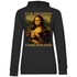 D´Lisl hod gmoand a Hoibe gehd oiwei - Damen Hoodie Black
