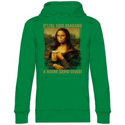 D´Lisl hod gmoand a Hoibe gehd oiwei - Unisex Hoodie Kelly Green