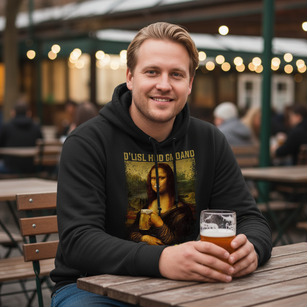 D´Lisl hod gmoand a Hoibe gehd oiwei - Unisex Hoodie