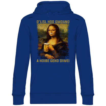 D´Lisl hod gmoand a Hoibe gehd oiwei - Unisex Hoodie Royal