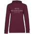 Ausser nüchtern bleiben - Damen Hoodie Wine