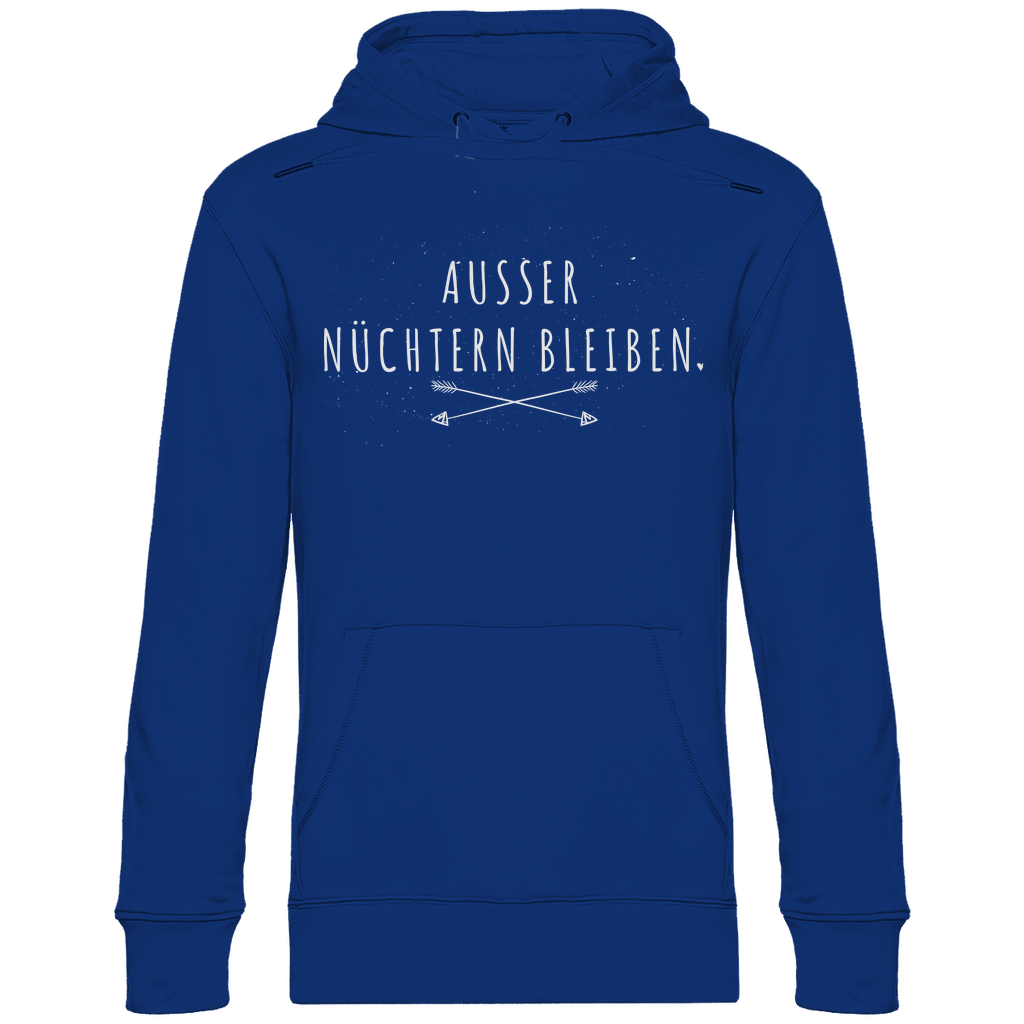 Ausser nüchtern bleiben - Unisex Hoodie Royal