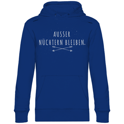 Ausser nüchtern bleiben - Unisex Hoodie Royal