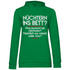 Nüchtern ins Bett? - Damen Hoodie Kelly Green