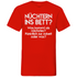 Nüchtern ins Bett? - Herren V-Neck Shirt Red