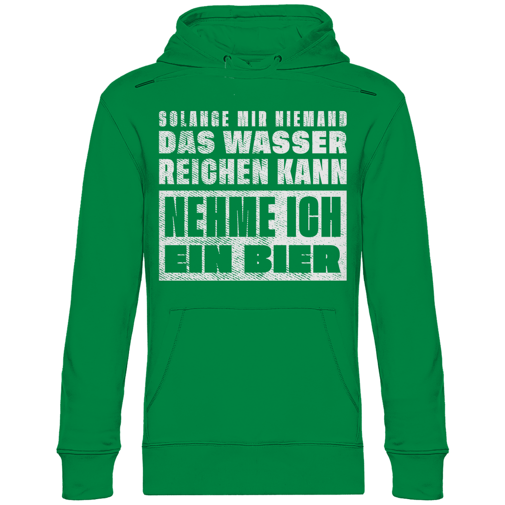 Nehme ich ein Bier - Unisex Hoodie Kelly Green