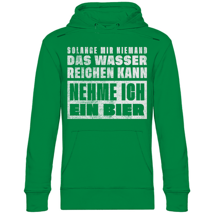 Nehme ich ein Bier - Unisex Hoodie Kelly Green
