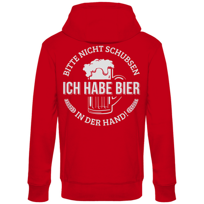 Bitte nicht schubsen - Unisex Hoodie Red