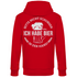 Bitte nicht schubsen - Unisex Hoodie Red