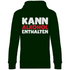 Kann Alkohol enthalten - Unisex Hoodie Forest Green
