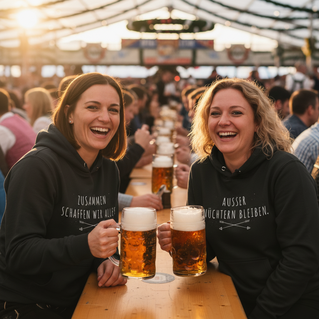 Ausser nüchtern bleiben - Damen Hoodie