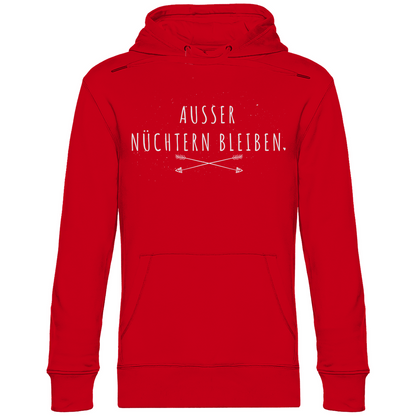 Ausser nüchtern bleiben - Unisex Hoodie Red