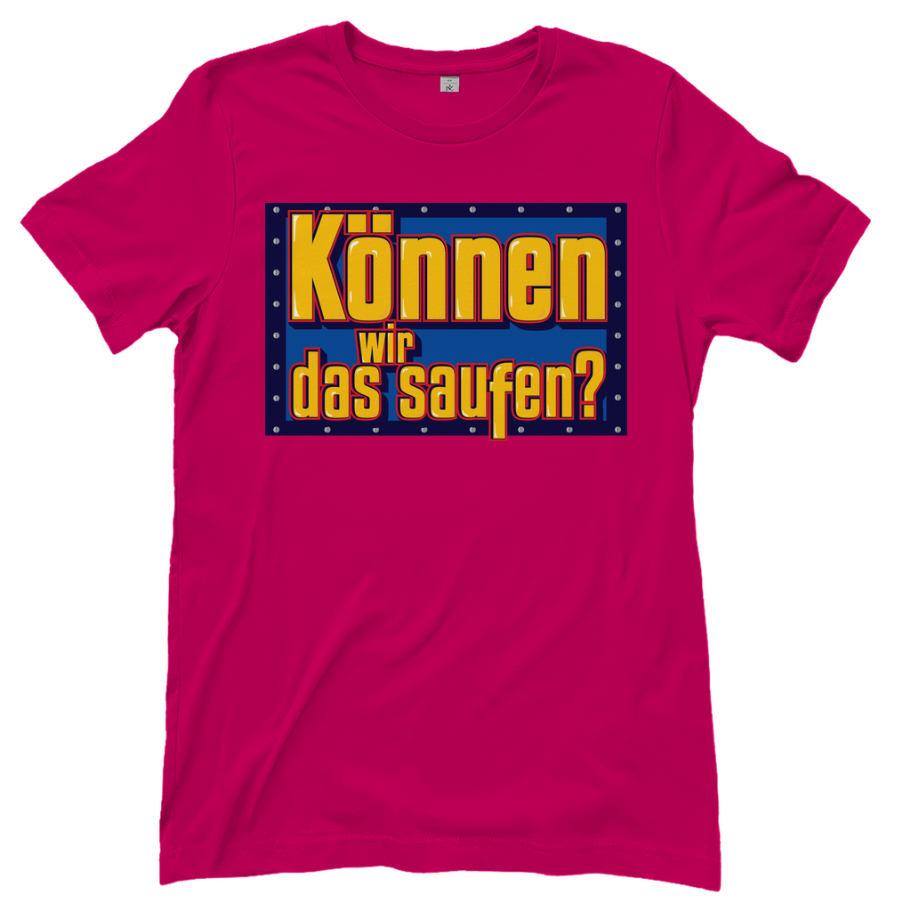 Können wir das saufen? Bob der Baumeister - Damenshirt Sorbet