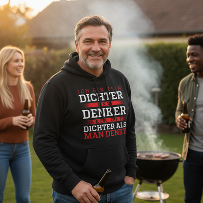 Oft dichter als man denkt - Unisex Hoodie