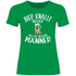 Bier knallt besser als die meisten Männer - Damenshirt Kelly Green