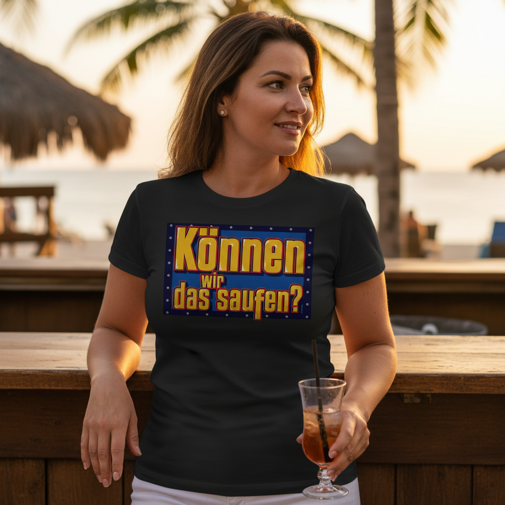 Können wir das saufen? Bob der Baumeister - Damenshirt