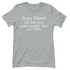 Sorry Männer ich bin nur zum saufen hier - Damenshirt Pacific Grey