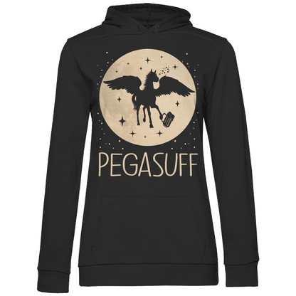 Mond Prinzessin - Pegasuff - Damen Hoodie Black