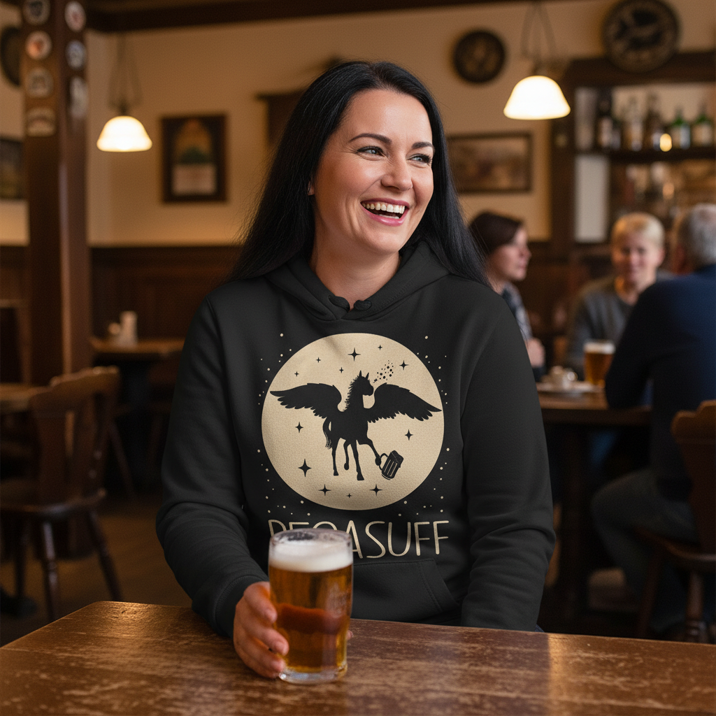 Mond Prinzessin - Pegasuff - Damen Hoodie