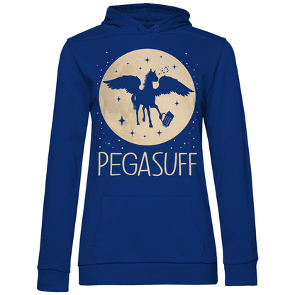 Mond Prinzessin - Pegasuff - Damen Hoodie Royal