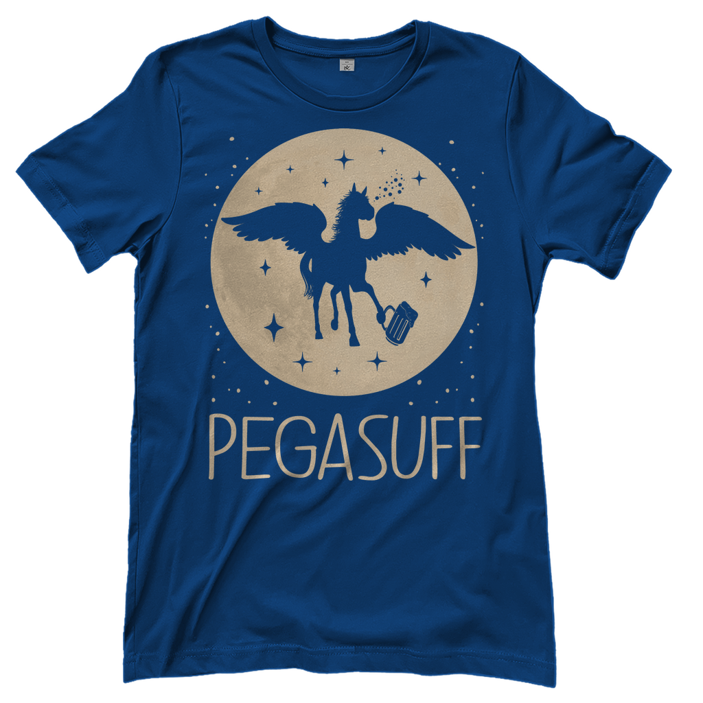 Mond Prinzessin - Pegasuff - Damenshirt Royal Blue