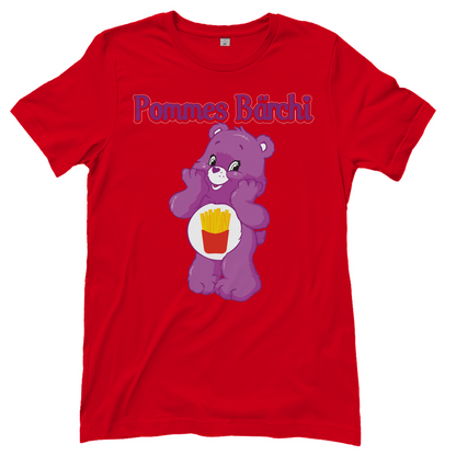 Pommes Bärchi - Glücksbärchi - Damenshirt Red