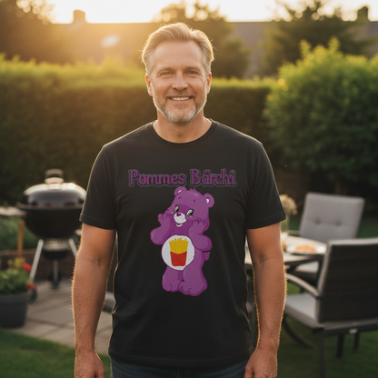 Pommes Bärchi - Glücksbärchi - Herren Shirt