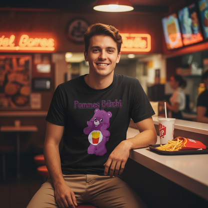Pommes Bärchi - Glücksbärchi - Herren Shirt