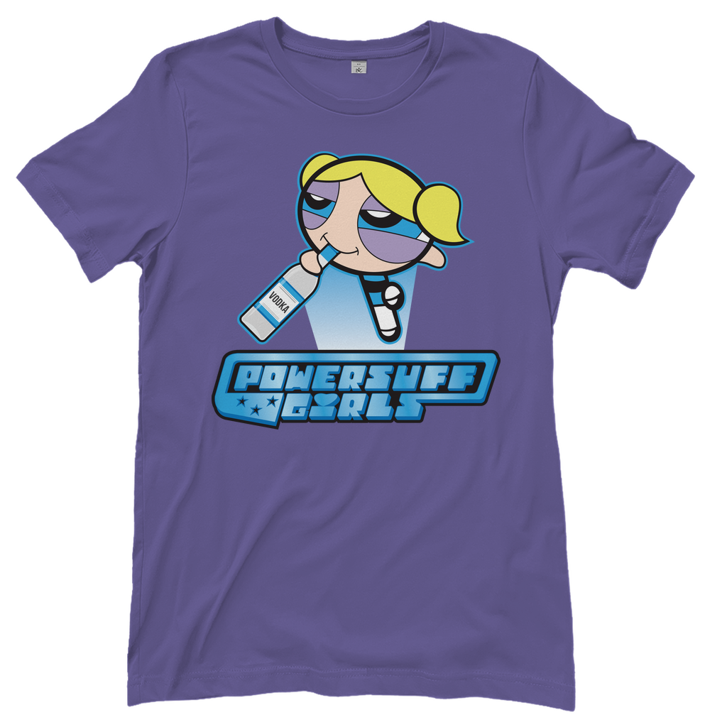 Bubbles Powersuff Powerpuff Girls - Damenshirt Millennial Lilac