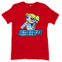 Bubbles Powersuff Powerpuff Girls - Damenshirt Red