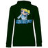 Bubbles Powersuff Powerpuff Girls - Damen Hoodie Forest Green