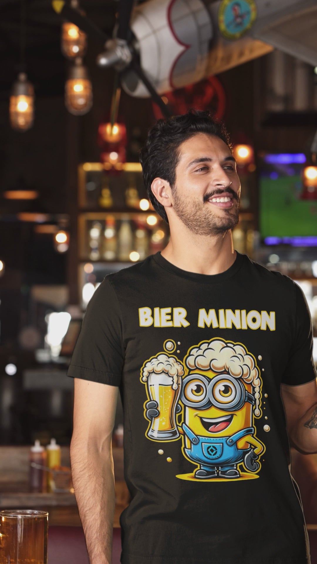 Bier Minion - Herren Shirt