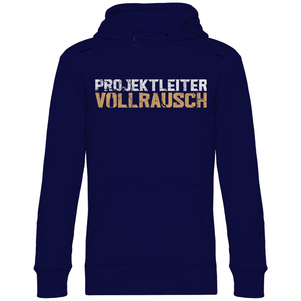 Projektleiter Vollrausch - Unisex Hoodie Navy Blue