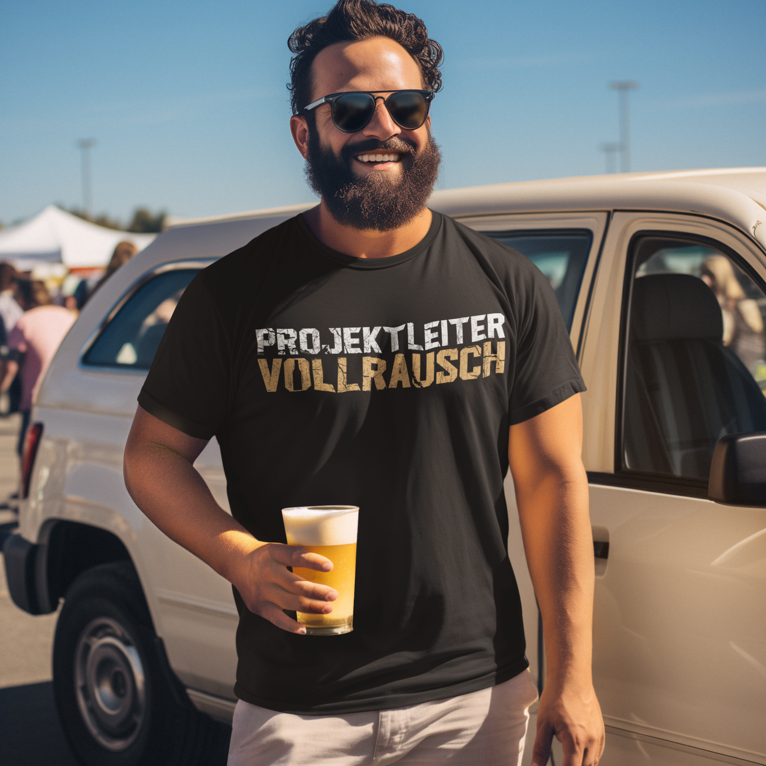 Projektleiter Vollrausch - Herren Shirt