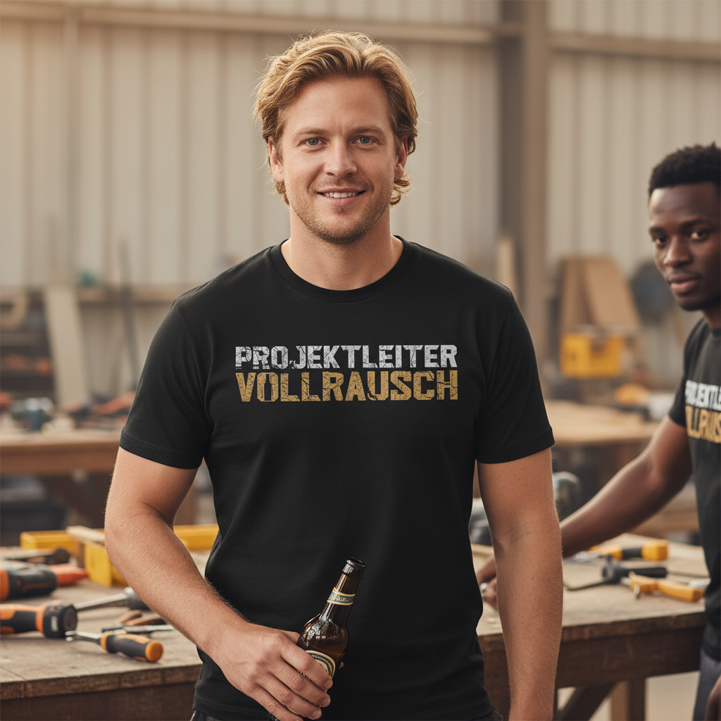 Projektleiter Vollrausch - Herren Shirt