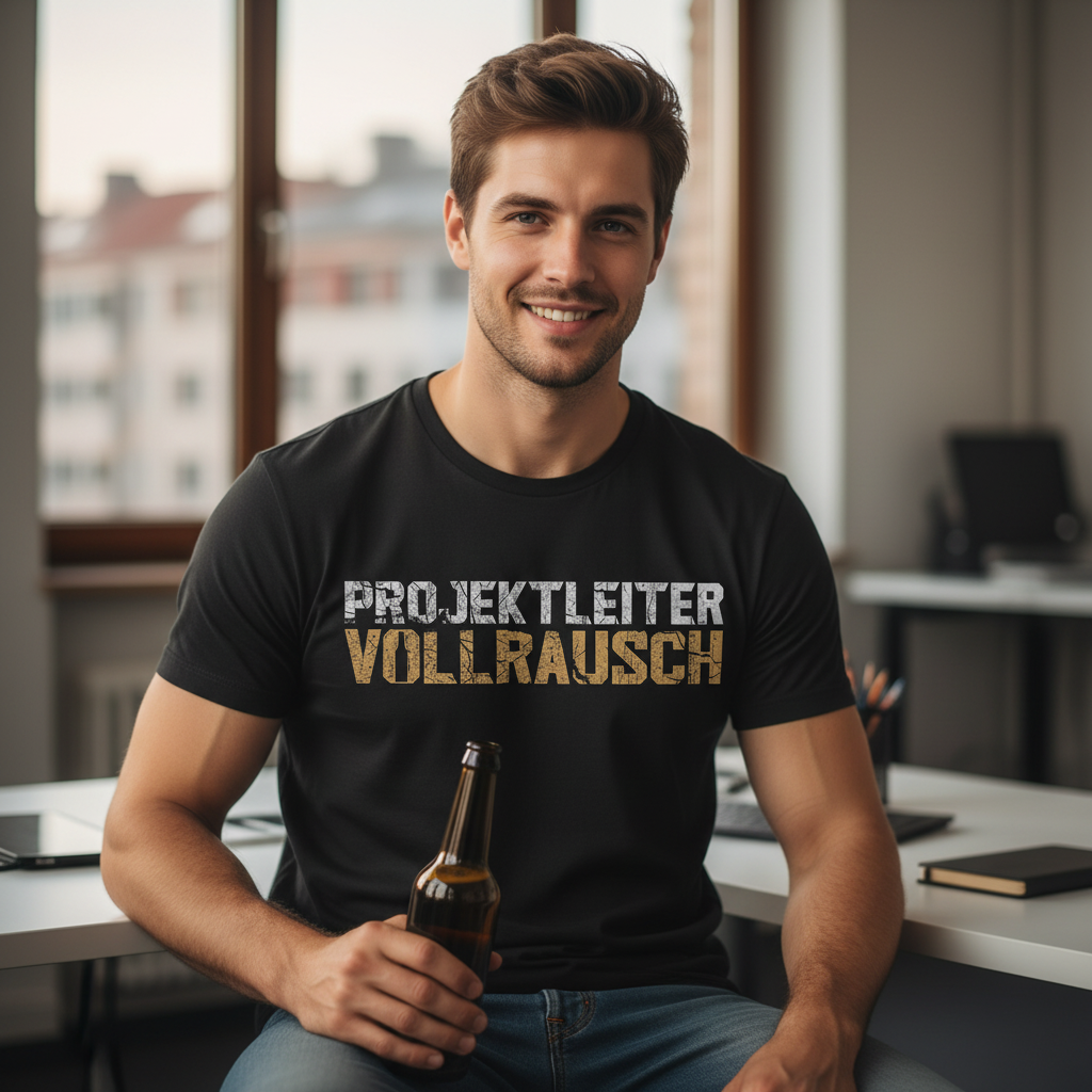Projektleiter Vollrausch - Herren Shirt