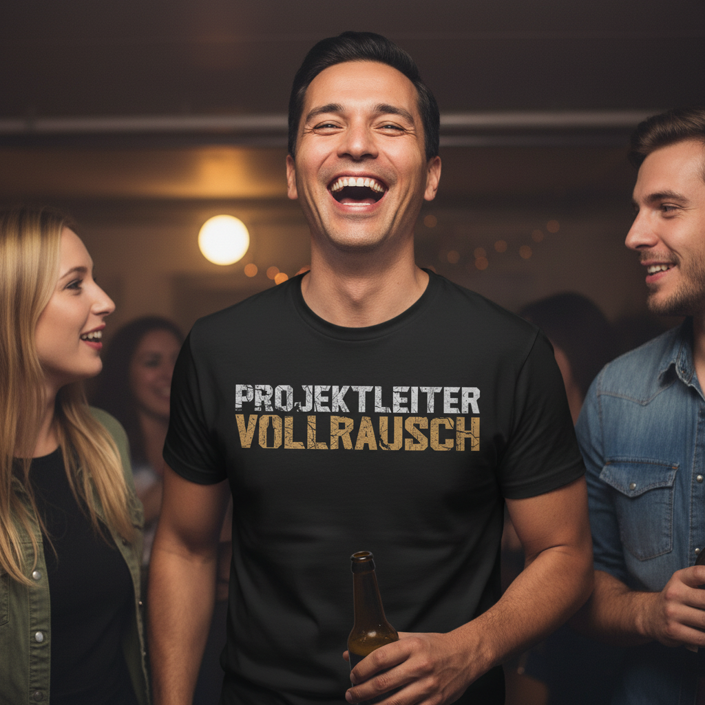 Projektleiter Vollrausch - Herren Shirt