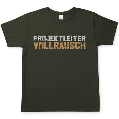 Projektleiter Vollrausch - Herren Shirt Urban Khaki