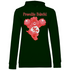 Promille Bärchi - Glücksbärchi - Damen Hoodie Forest Green