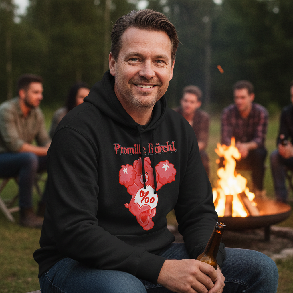 Promille Bärchi - Glücksbärchi - Unisex Hoodie