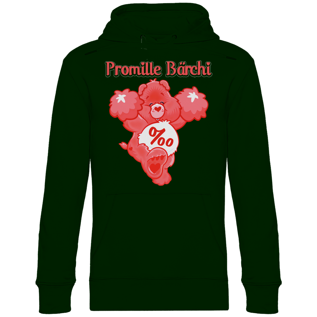 Promille Bärchi - Glücksbärchi - Unisex Hoodie Forest Green