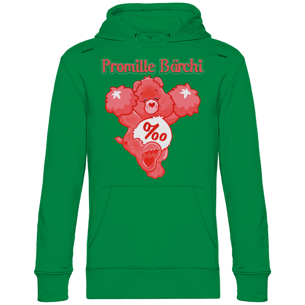 Promille Bärchi - Glücksbärchi - Unisex Hoodie Kelly Green